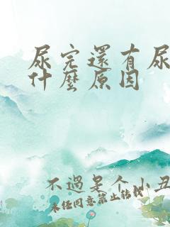 尿完还有尿意是什么原因