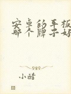 安卓的平板电脑哪个牌子好