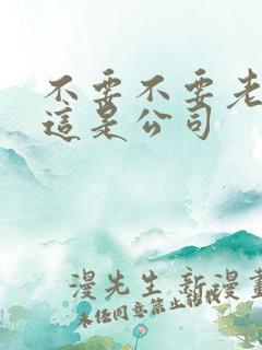 不要不要老板别这是公司