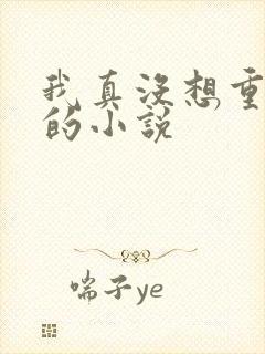 我真没想重生啊的小说