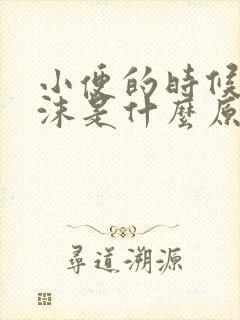 小便的时候有泡沫是什么原因