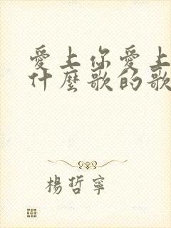 爱上你爱上我是什么歌的歌词