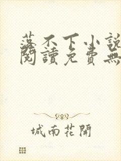 落不下小说全文阅读免费无弹窗