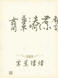 女尊:夫君都不简单啊(小说)