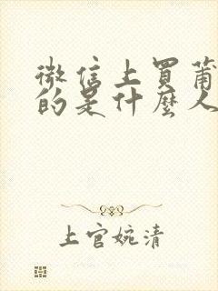 微信上买莆田鞋的是什么人