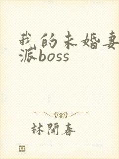 我的未婚妻是反派boss