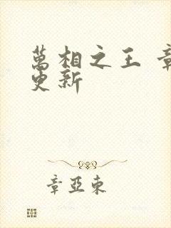 万相之王 章节更新