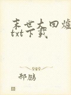 末世大回炉完整txt下载