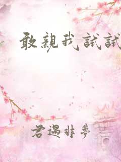 敢亲我试试