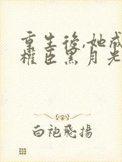 重生后,她成了权臣黑月光无弹窗