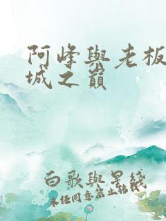 阿峰与老板娘倾城之巅