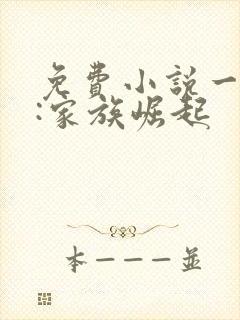 免费小说一修仙:家族崛起