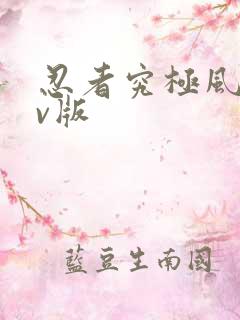 忍者究极风暴满v版