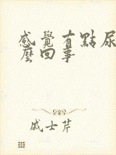 感觉有点尿疼怎么回事