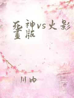 死神vs火影动画版