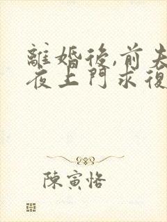 离婚后,前夫连夜上门求复婚