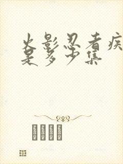 火影忍者疾风传是多少集