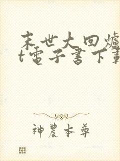 末世大回炉txt电子书下载