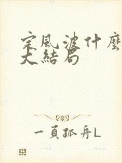 定风波什么时候大结局