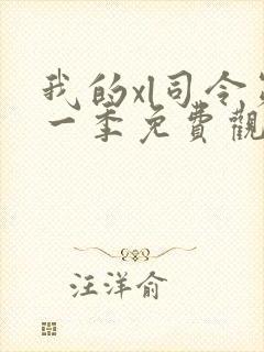 我的xl司令第一季免费观看动漫全集