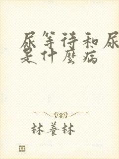 尿等待和尿不尽是什么病