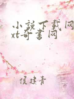 小说下载网站txt奇书网