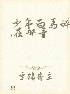 少年白马醉春风,在哪看