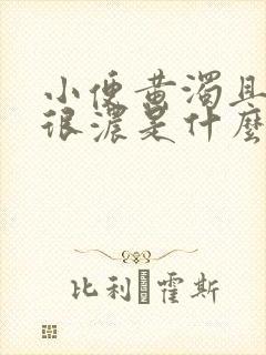 小便黄浊且气味很浓是什么原因