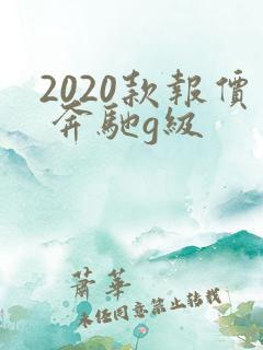 2020款报价 奔驰g级