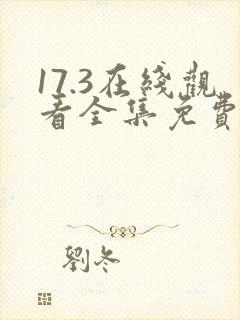 17.3在线观看全集免费完整版