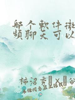 哪个软件微信视频聊天可以美颜