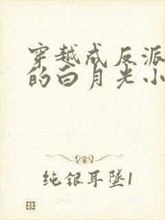 穿越成反派早死的白月光小说