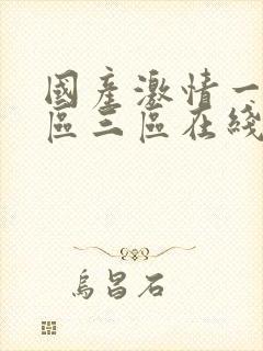 国产激情一区二区三区在线播放