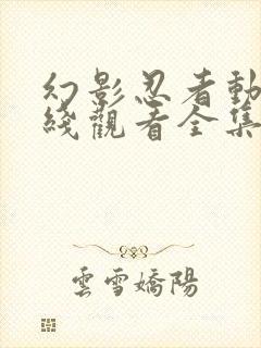 幻影忍者动漫在线观看全集免费播放