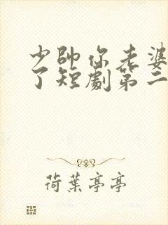 少帅你老婆又跑了短剧第二季