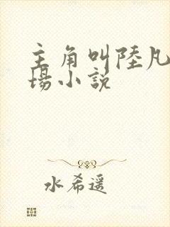 主角叫陆凡的官场小说