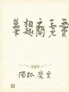 万相之王无弹窗笔趣阁免费