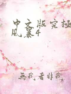 中文版究极忍者风暴4