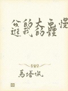 公的大龟慢慢挺进我的体