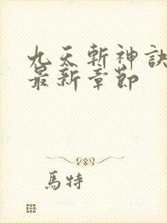 九天斩神诀林辰最新章节