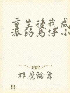 重生后我成了反派的马仔小说免费阅读