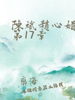 陈斌赵心媚小说第17章