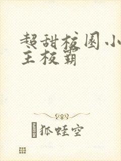 超甜校园小说男主校霸