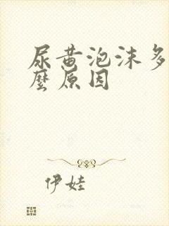 尿黄泡沫多是什么原因