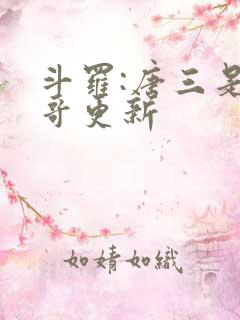 斗罗:唐三是我哥更新