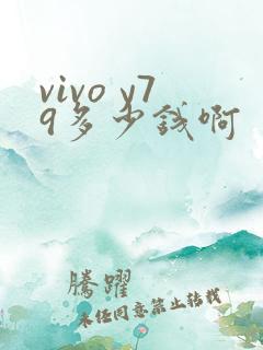 vivo y79多少钱啊