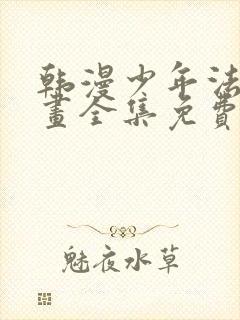 韩漫少年法则漫画全集免费阅读