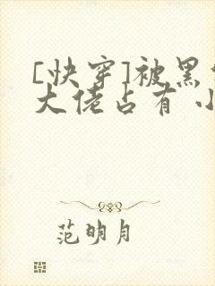 [快穿]被黑化大佬占有 小说