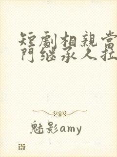 短剧相亲当天豪门继承人拉着我领证