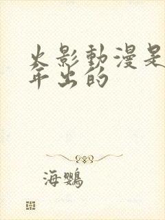 火影动漫是哪一年出的